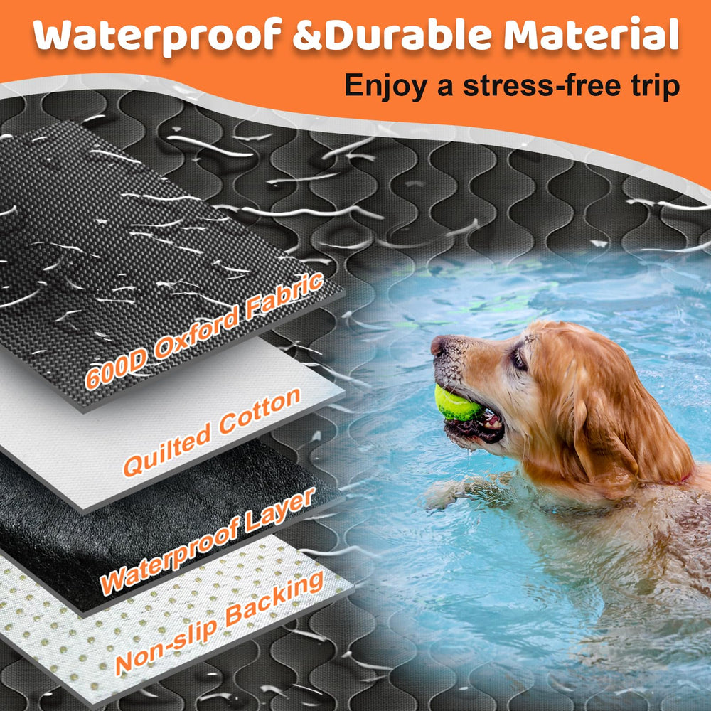 URPOWER cover installed, easy to install and clean after trips