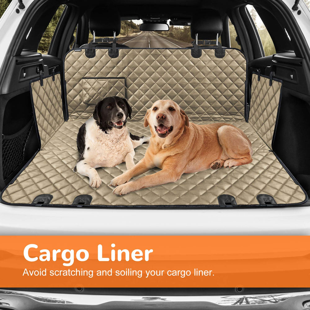 URPOWER dog seat cover 4-layer fabric offers durable, comfortable protection on long trips.