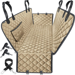 URPOWER dog seat cover backseat hammock protects upholstery from dirt, scratches, and spills.