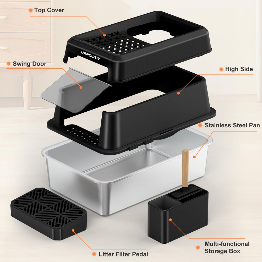 URPOWER easy-clean stainless steel interior makes maintenance quick and hygienic.