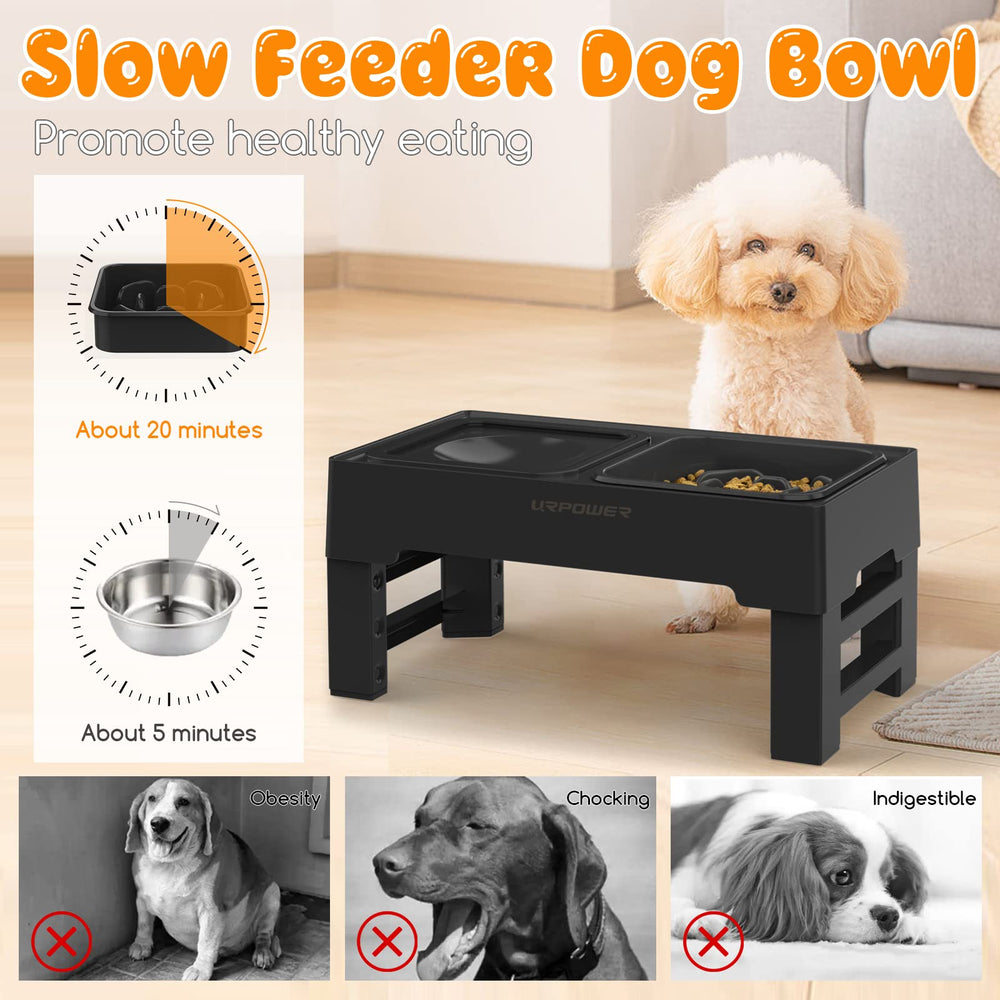 URPOWER adjustable height buttons simplify quick, comfortable feeding height changes.
