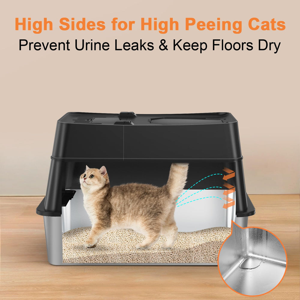 URPOWER litter box odor control with bamboo charcoal for fresh spaces