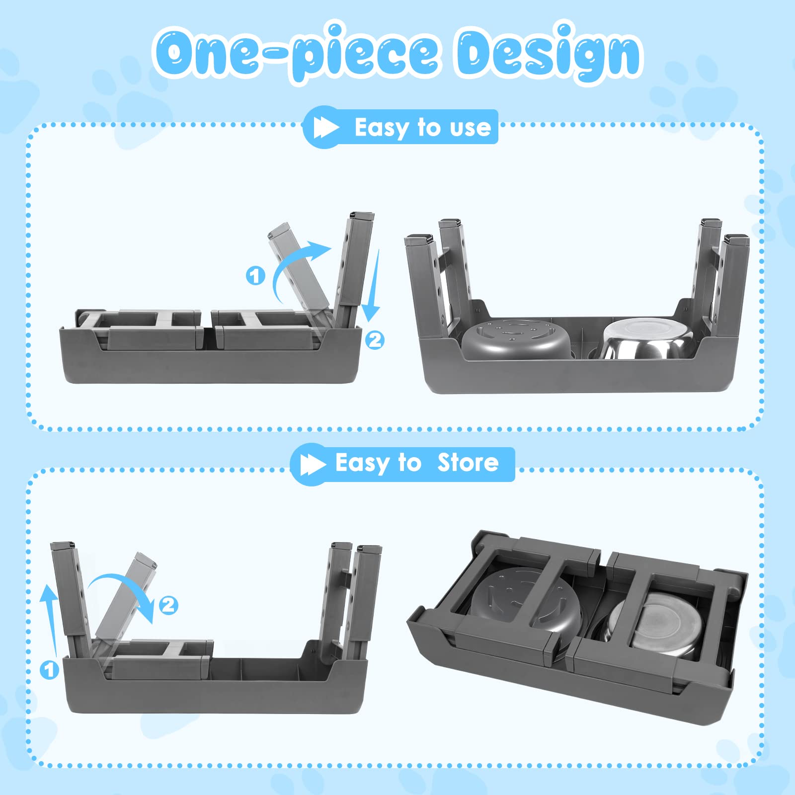 URPOWER slow-feeder design prolongs mealtime for mindful eating habits