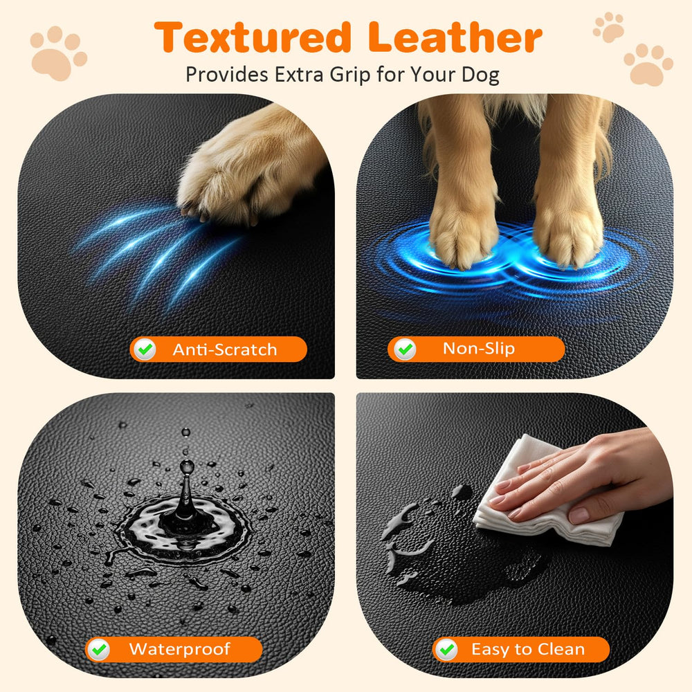 URPOWER waterproof PU leather surface cleans quickly after muddy walks.