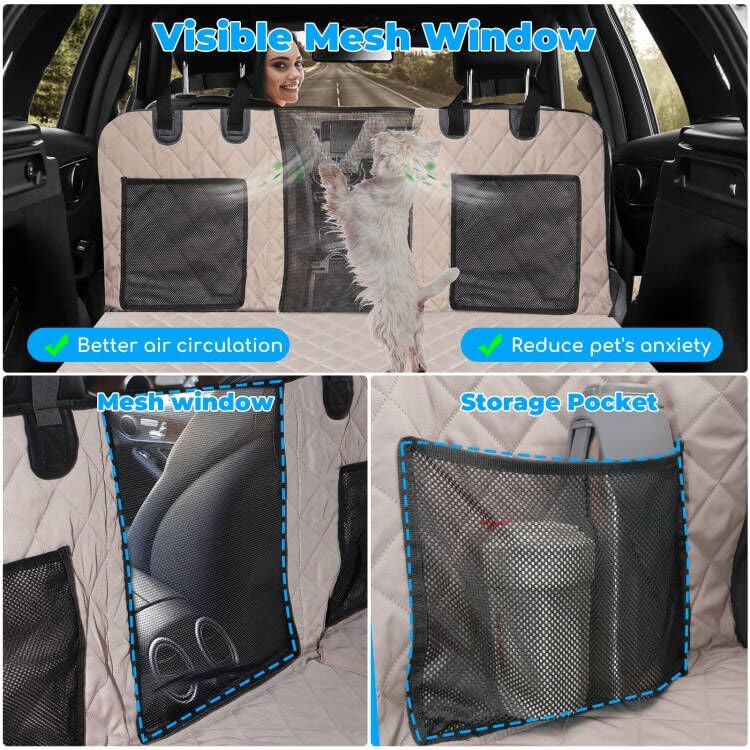 URPOWER XL Safety Belt and Non slip Backing keep dogs secure