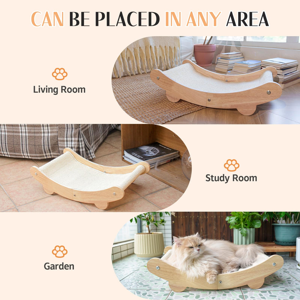 UrsLckyme eco-friendly pet furniture visual emphasizes natural materials