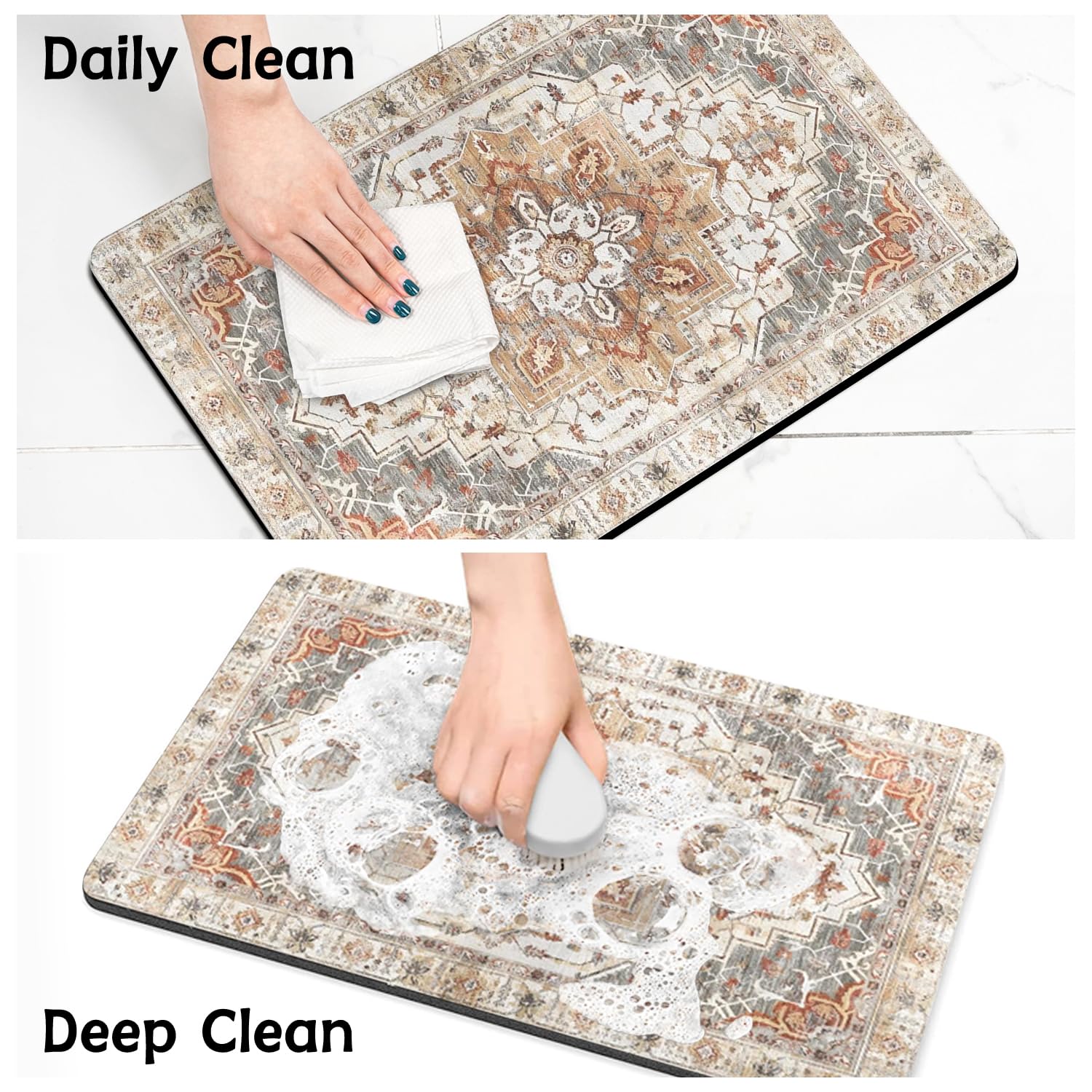 Usnfhcaw pet food mats pet-gift-ready offers practical gift for pet owners.