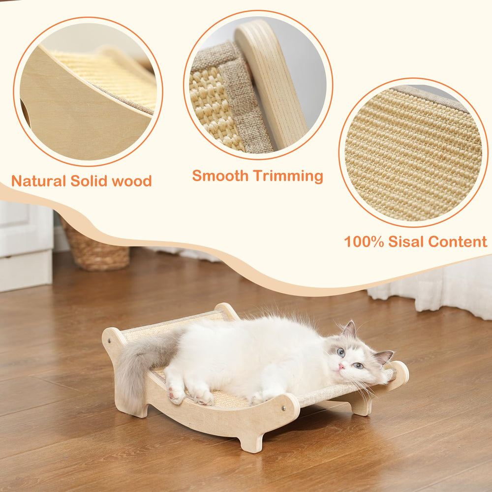 UUig cat scratch chair protects furniture by providing clawing space