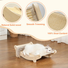 UUig cat scratch chair protects furniture by providing clawing space