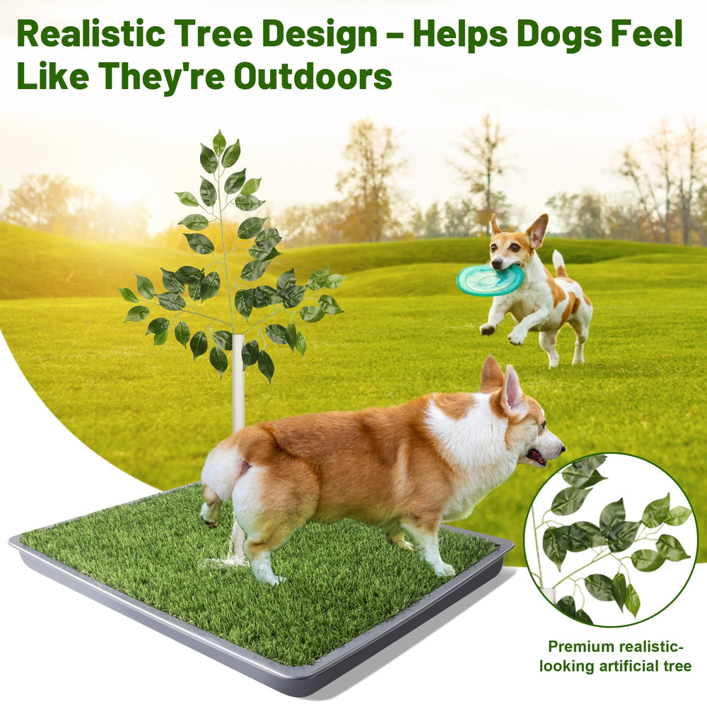 UUpet dense PP grass mat provides durable, shedding-free surface.