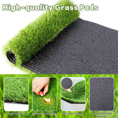 UUpet green collection tray simplifies cleanup after use.