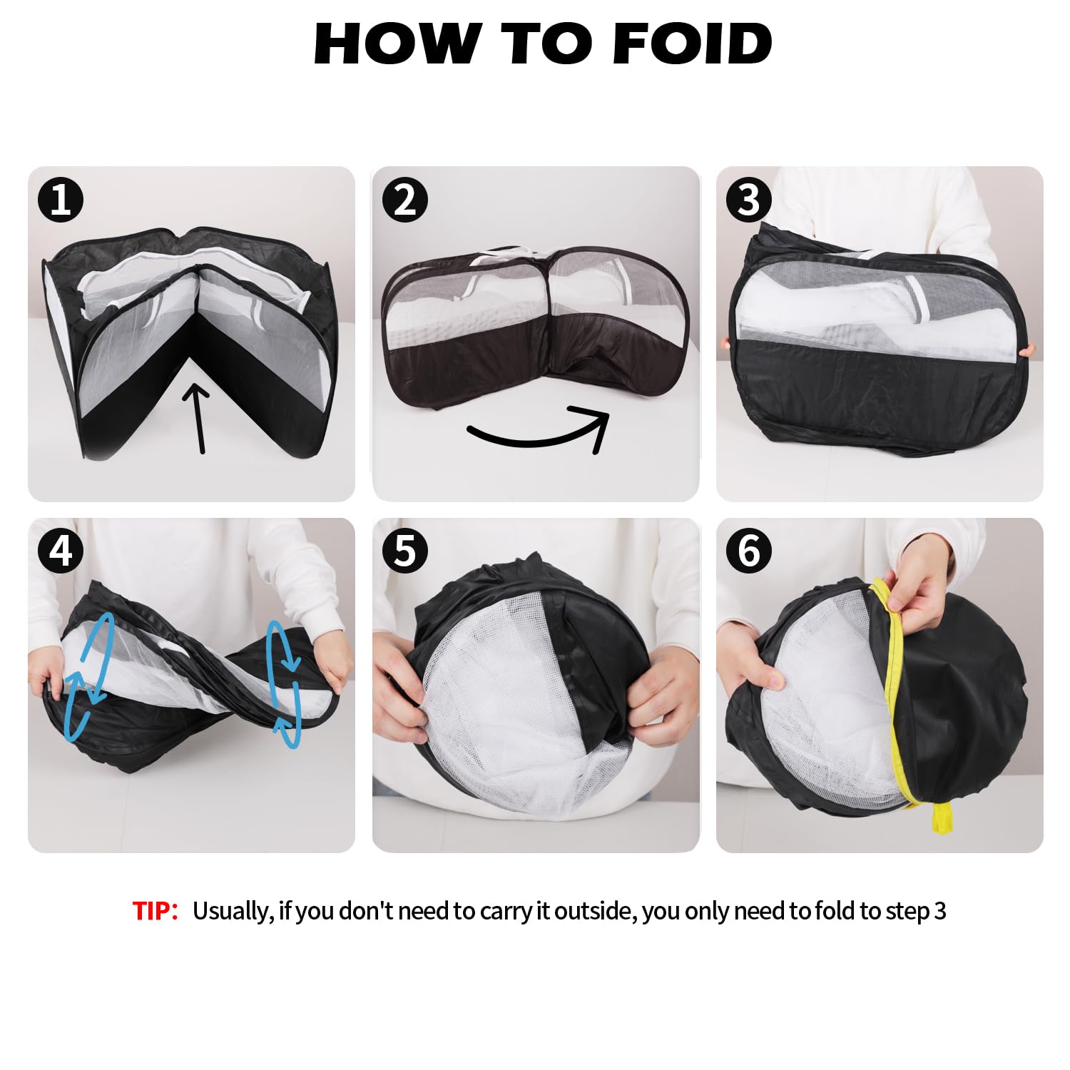 UWE small animal playpen portable-storage design makes travel and storage simple.
