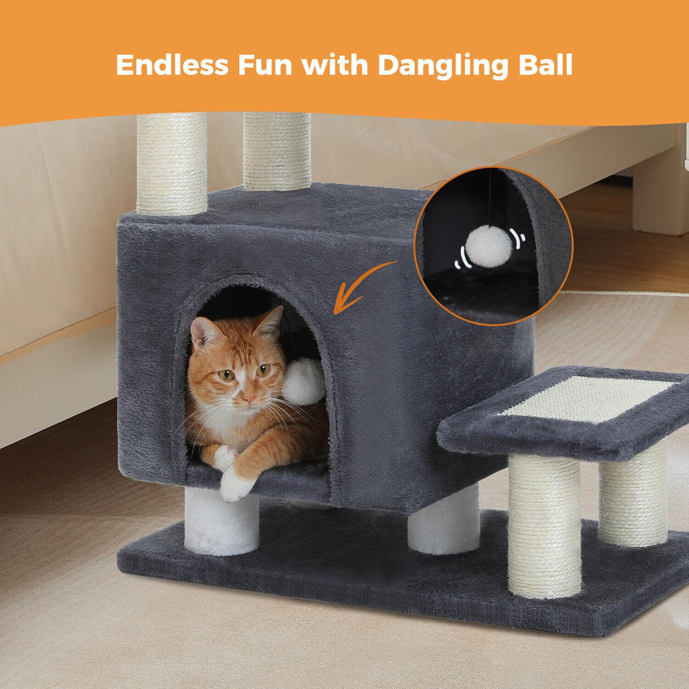 UYMI sturdy particle board frame provides durable stability for pets.