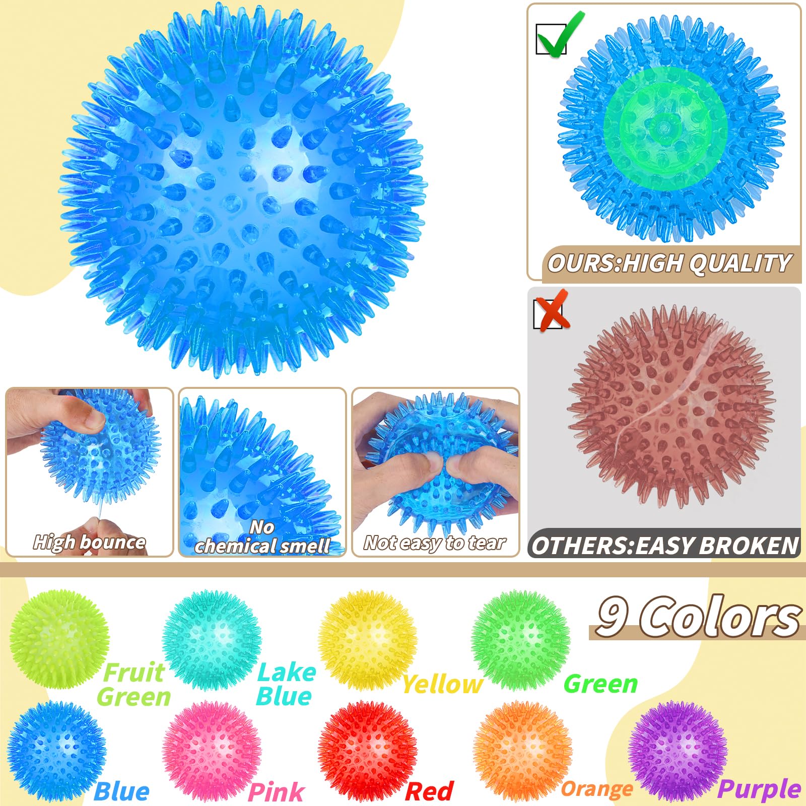 UZLU safe non-toxic TPR dog toy highlighting BPA-free material for aggressive chewers.