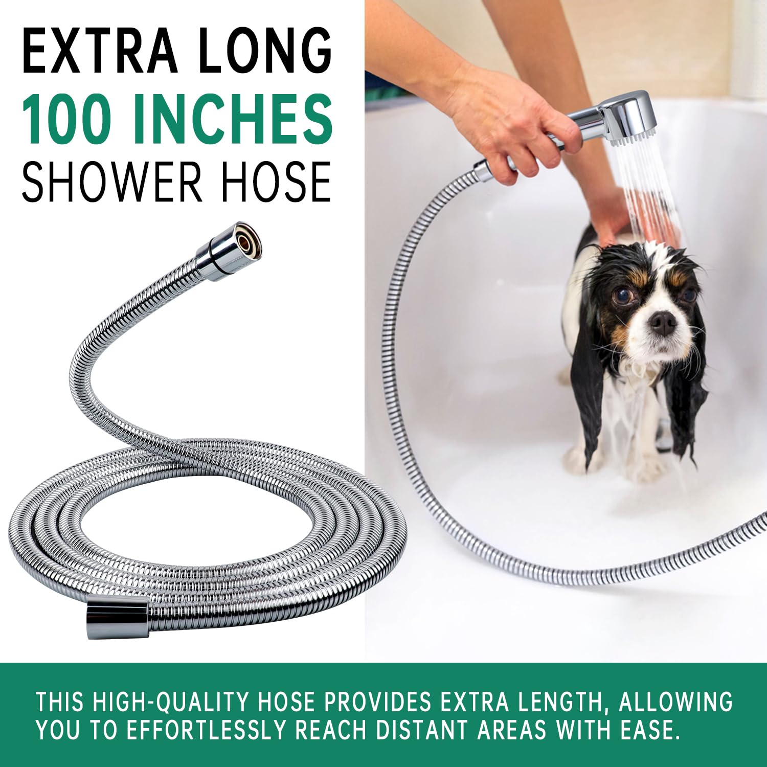 V-Frankness 3-4-ght metal adapter ensures secure hose connections