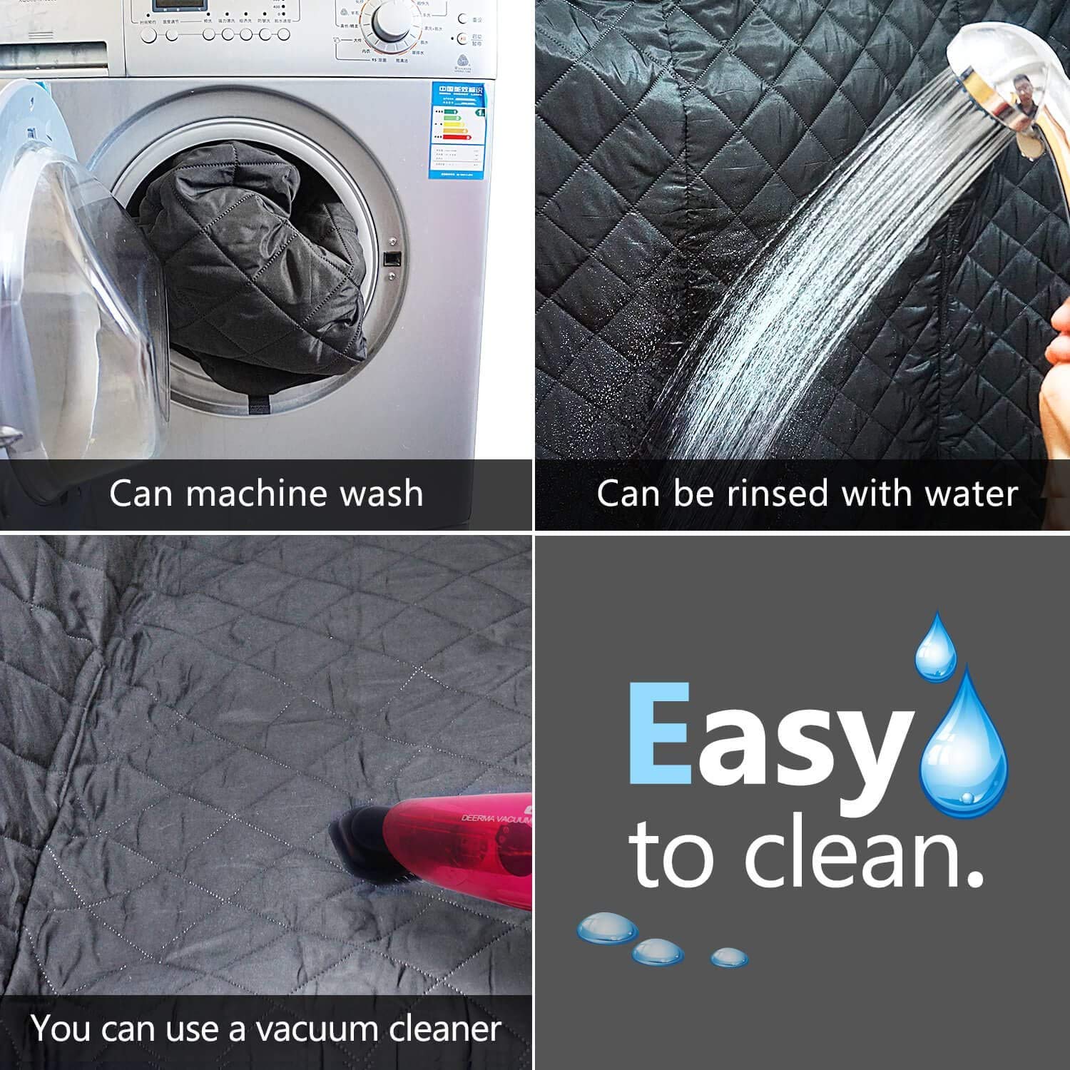 Vailge machine washable for easy cleaning on gentle cycle