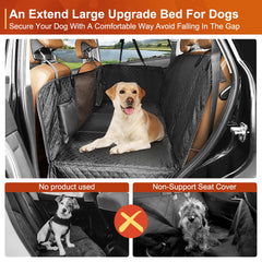 Vailge hammock side flaps protect doors during travel