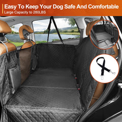 Vailge mesh visual window improves airflow and calms dogs