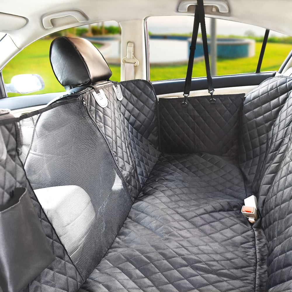 Vailge dog seat cover washable machine-friendly for quick cleanup.