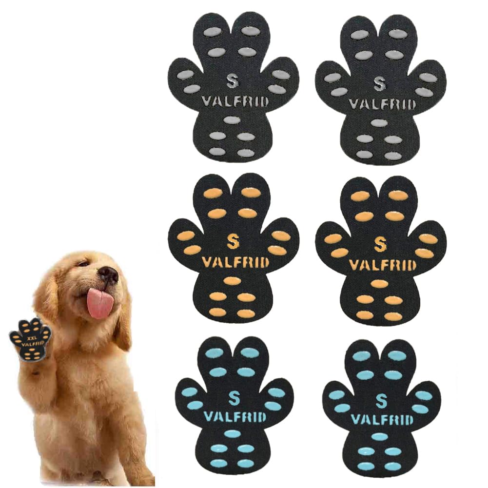 VALFRID dog paw pads adhesive close-up showing non-slip traction