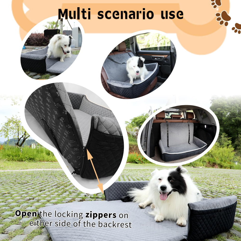 Vamtnner dog car seat compatibility with SUVs MPVs and RVs for versatility