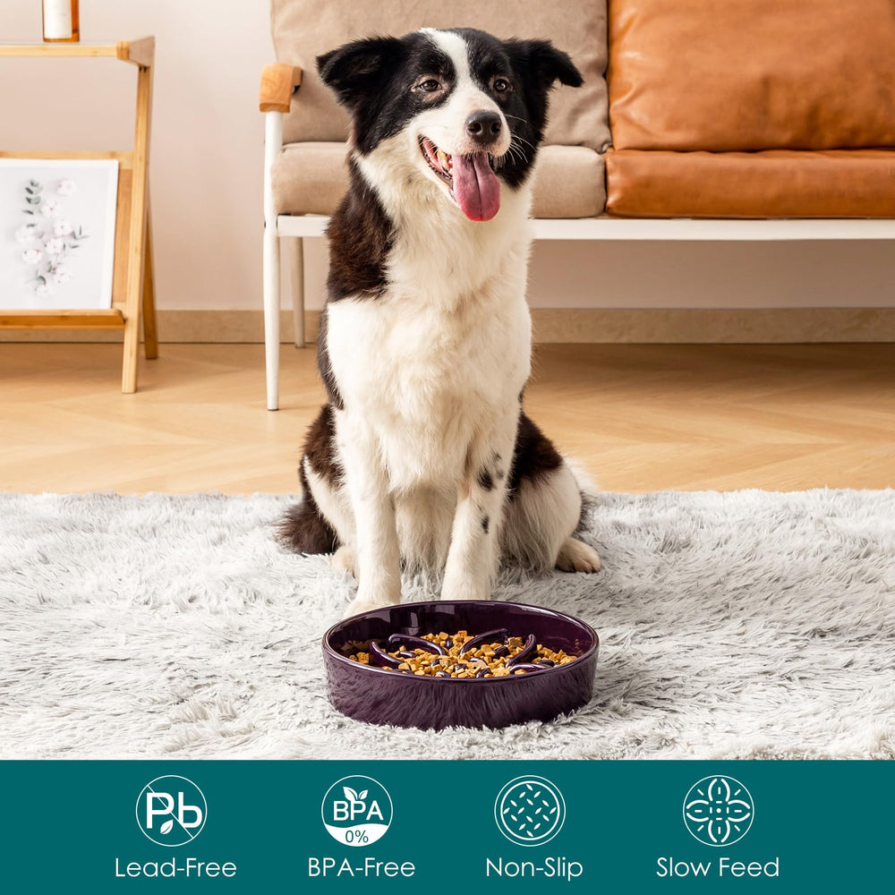 Vancasso bowl with anti-slip base prevents spills during meals.