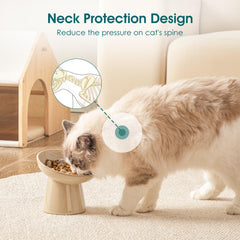 Vancasso bowl anti-slip base keeps it steady during meals.