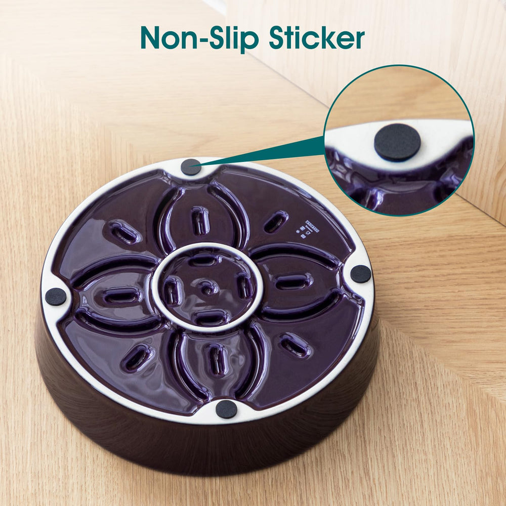 Vancasso empty dish showcases 1.5 cup capacity for portion control