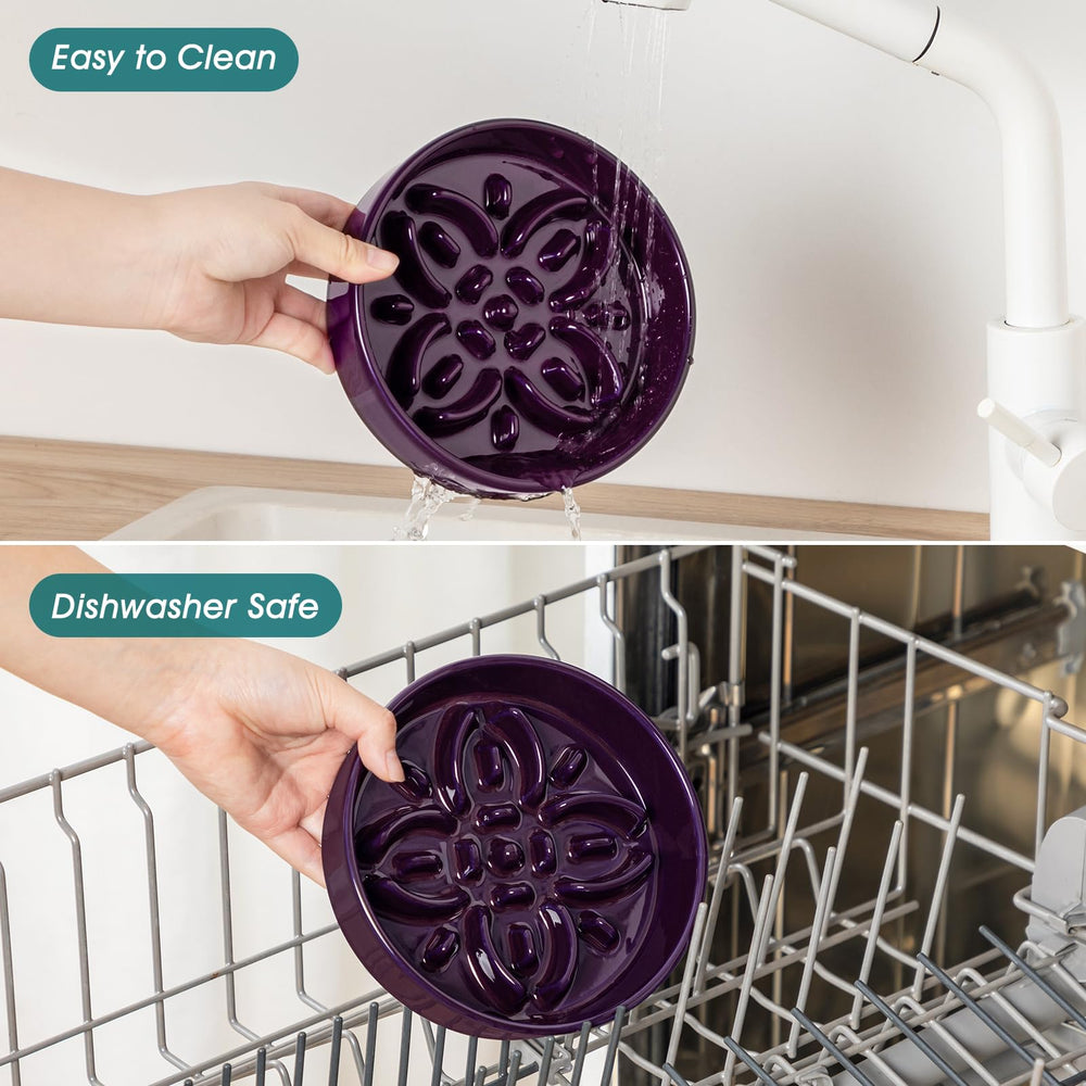 Vancasso non-slip adhesive pads keep the bowl stable on any surface.
