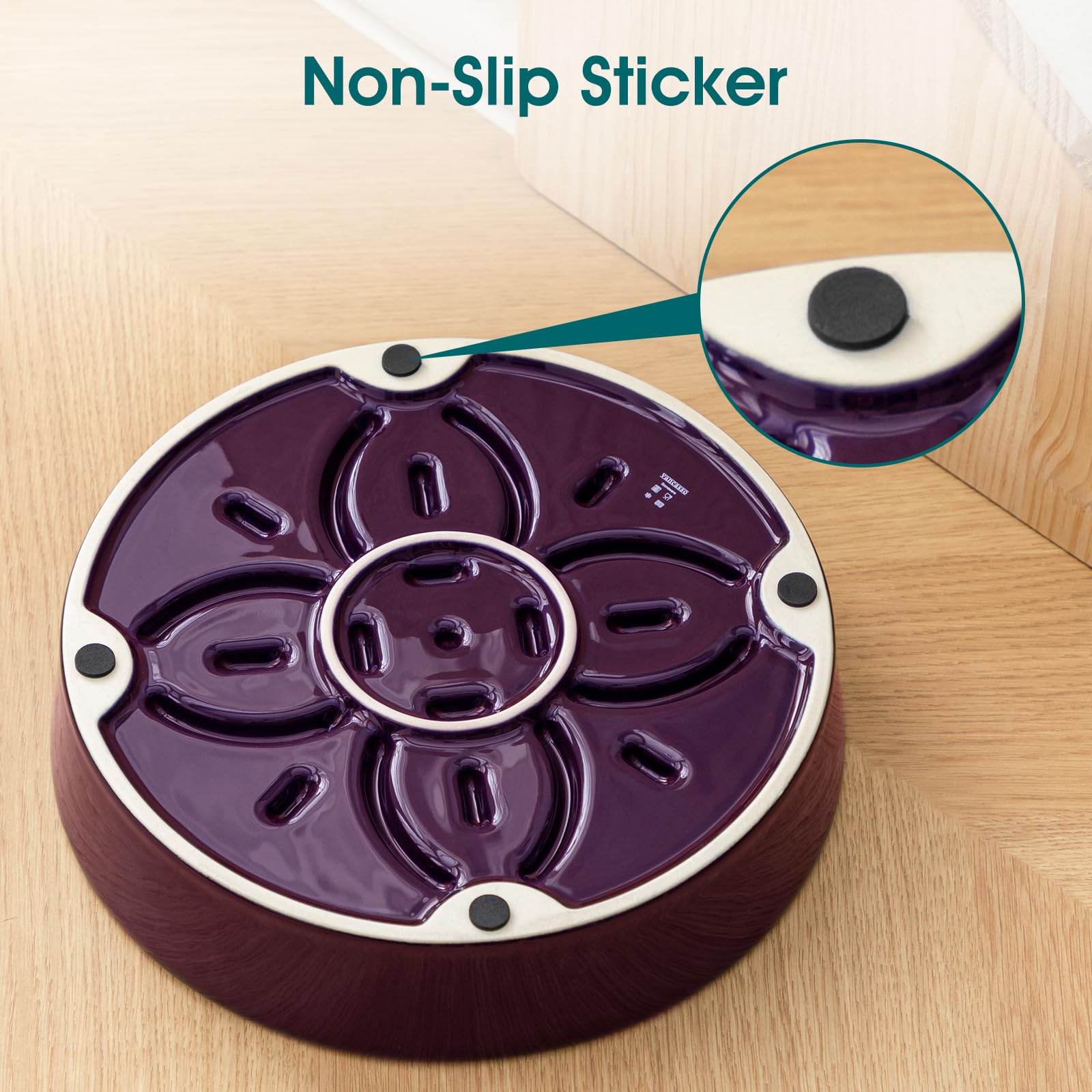 Vancasso shallow-access design suits middle-sized breeds for comfortable reach.