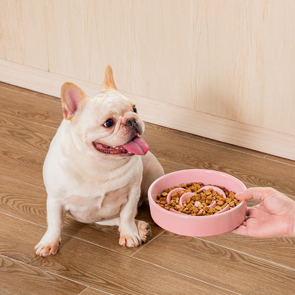 Vancasso ceramic bowl stays steady on non-slip surfaces during meals.