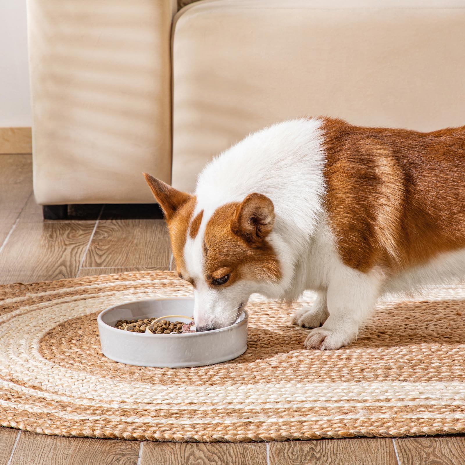 Vancasso durable ceramic construction withstands chewers.