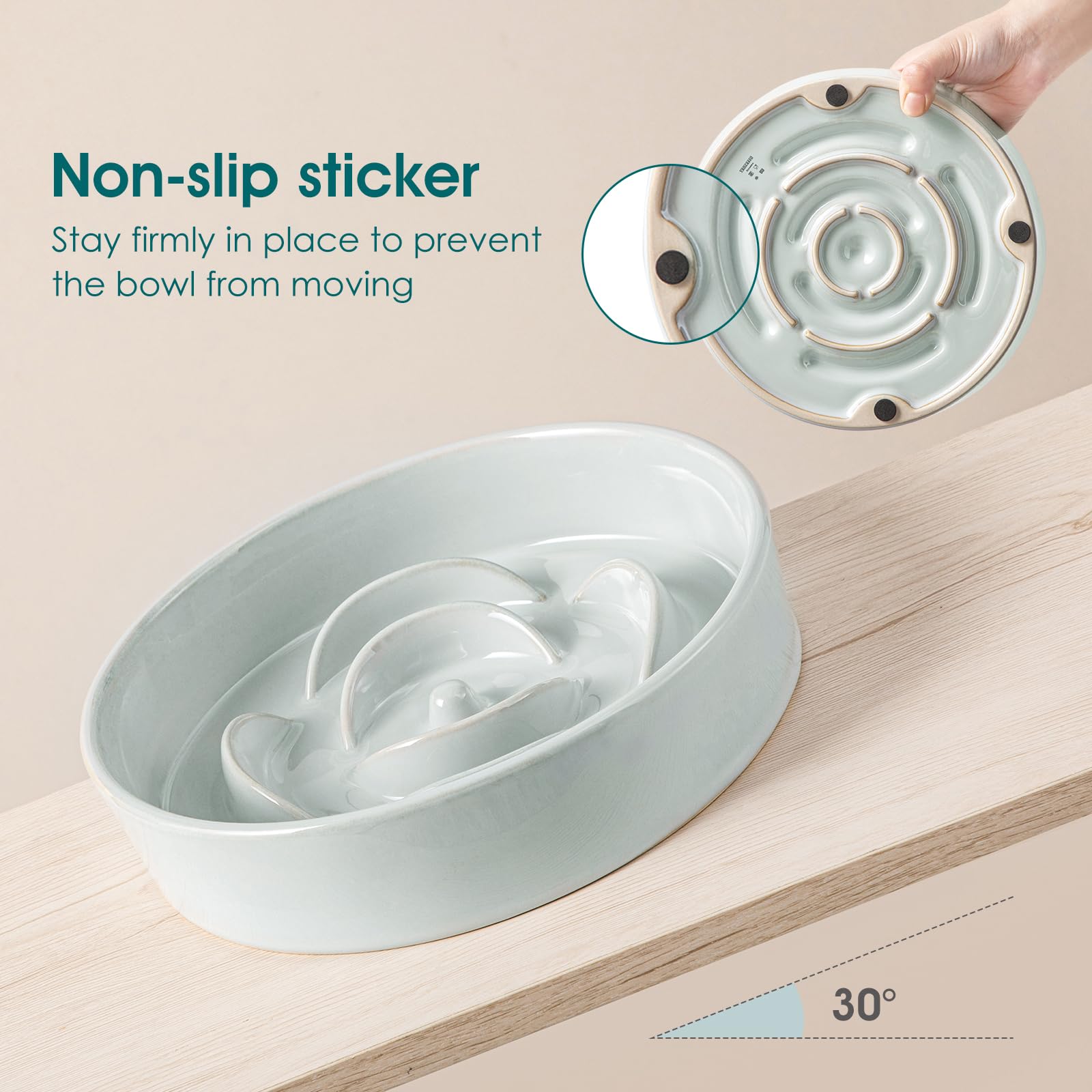 Vancasso easy-clean surface resists odors and stains