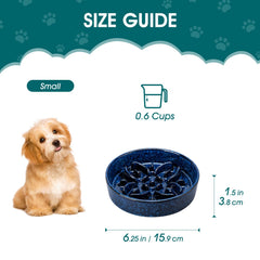 Vancasso small-dog size bowl helps portion control during meals.