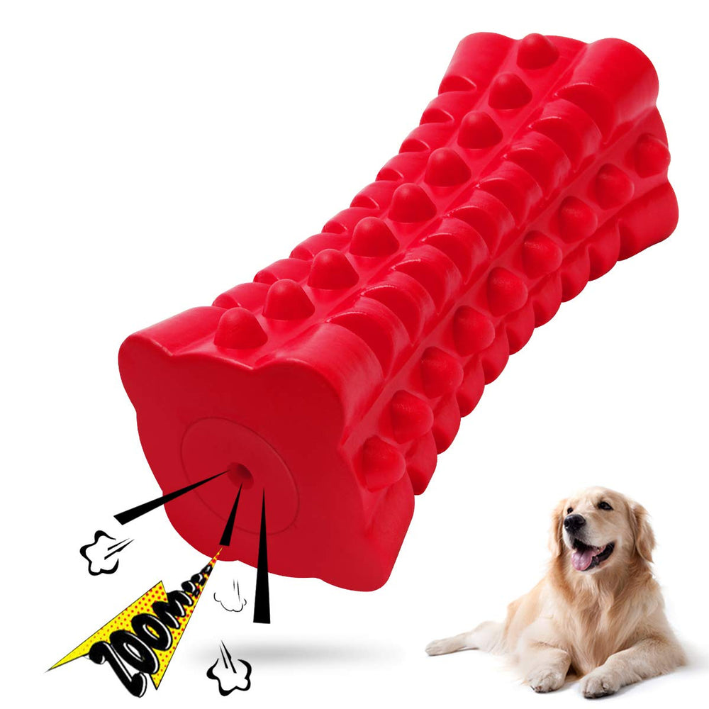 VANFINE indestructible squeaky toy front view for aggressive chewers