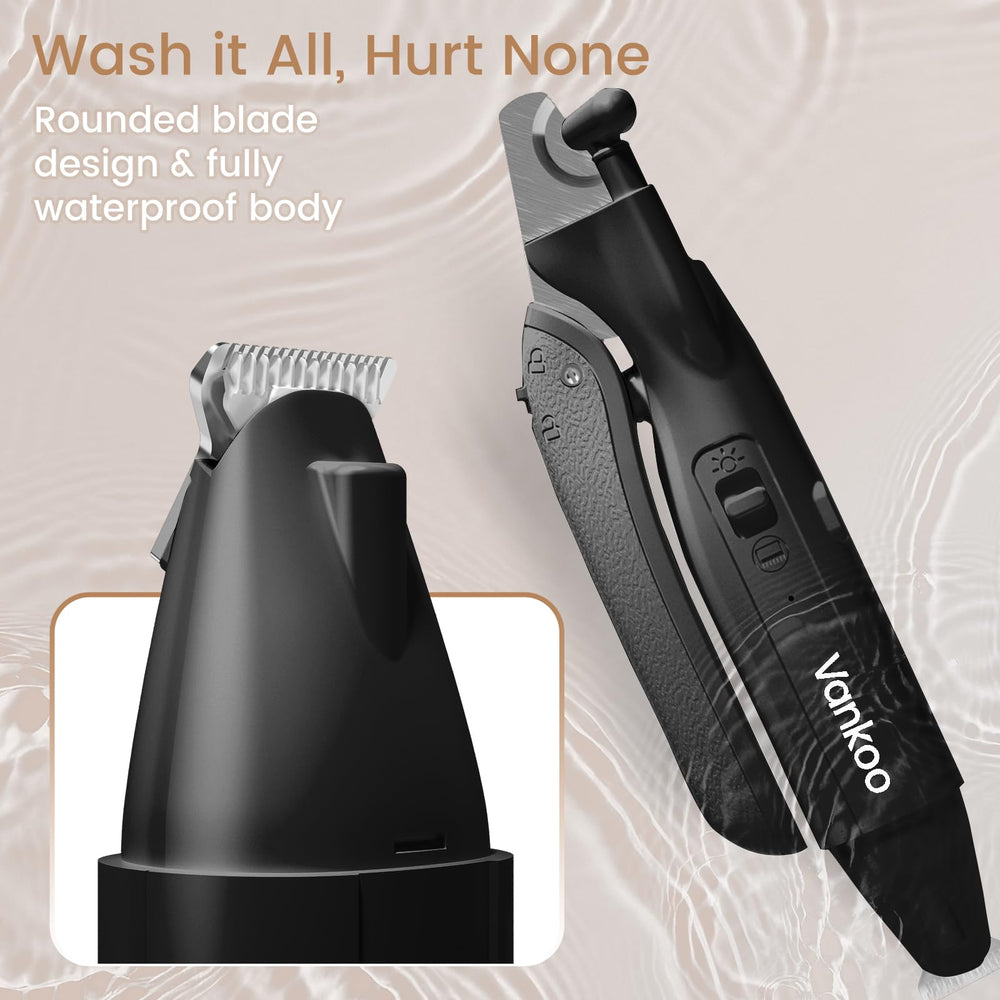 Vankoo compact design fits small pets under 20 kg for paws and face.