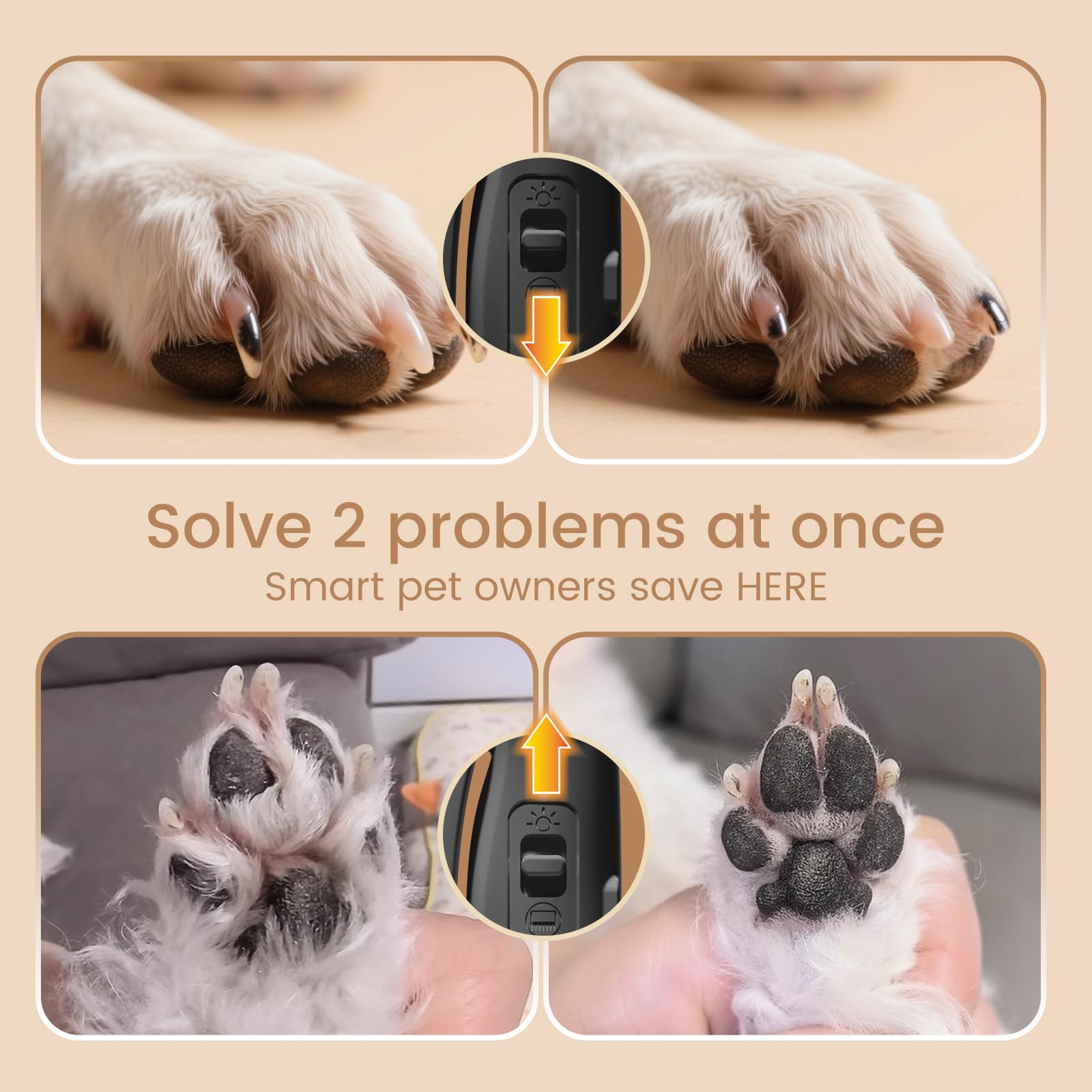 Vankoo full grooming kit includes accessories for cleaning and maintenance.