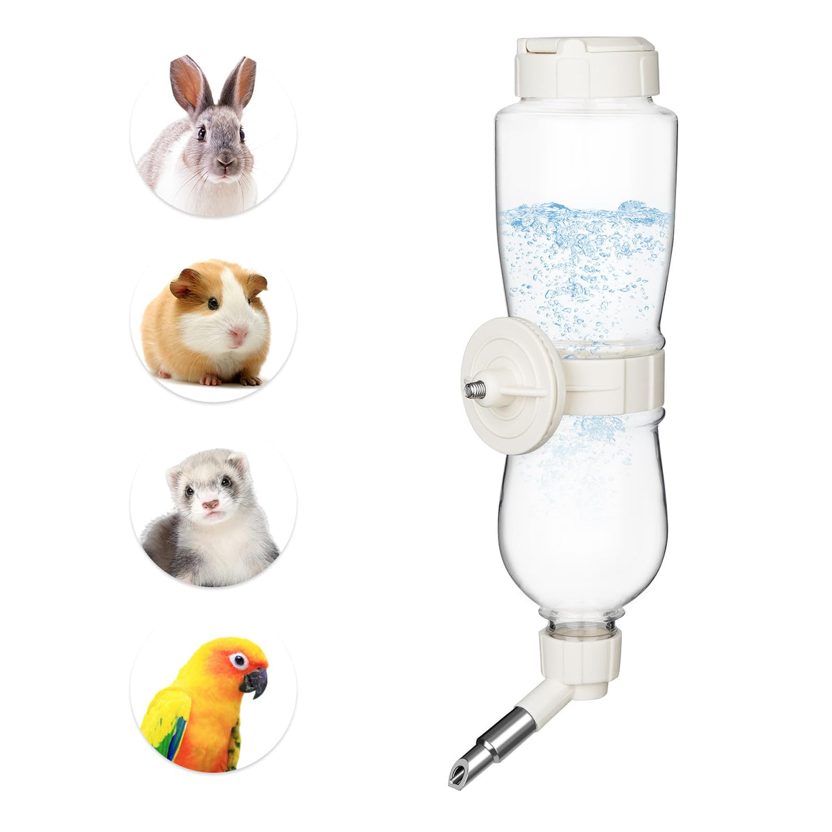 Vannon 17oz water dispenser with top-fill design for easy refills