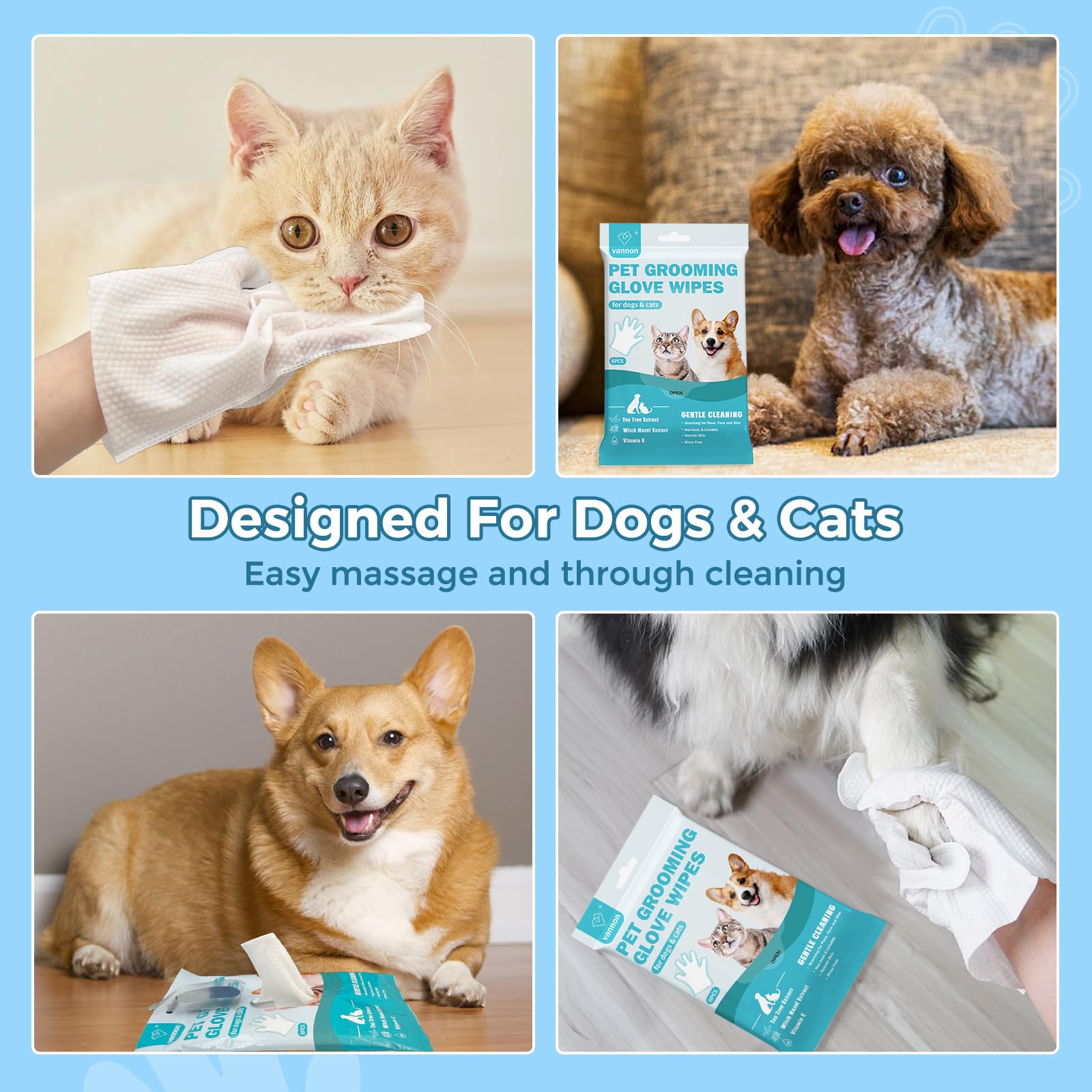 Vannon daily care travel kit keeps grooming convenient at home or away.