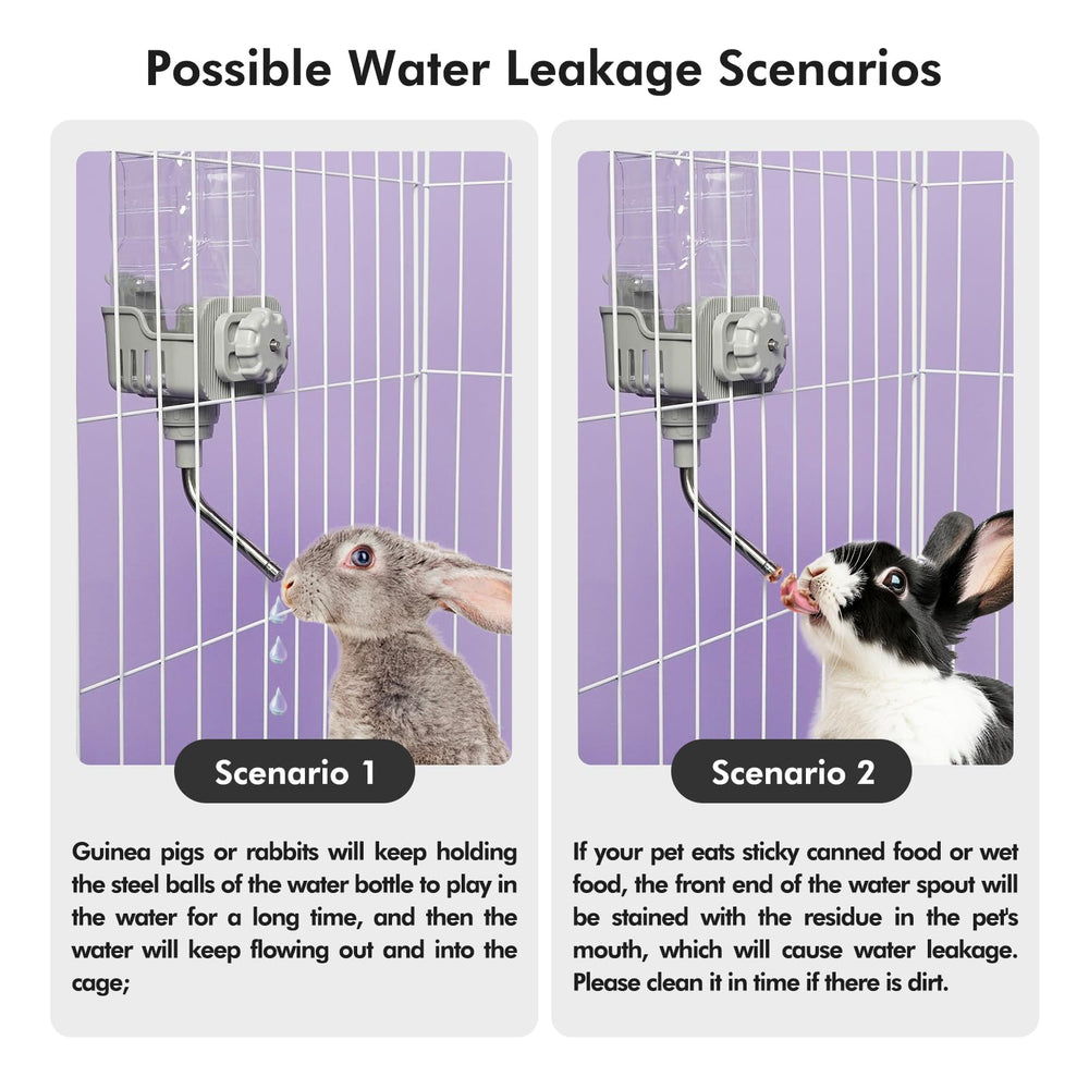 Vannon one-piece stainless steel nozzle design, reduces breakage risk for pets.