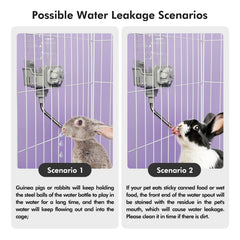 Vannon one-piece stainless steel nozzle design, reduces breakage risk for pets.