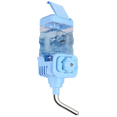 Vannon small animal water dispenser 30oz capacity keeps rabbits hydrated during playtime.