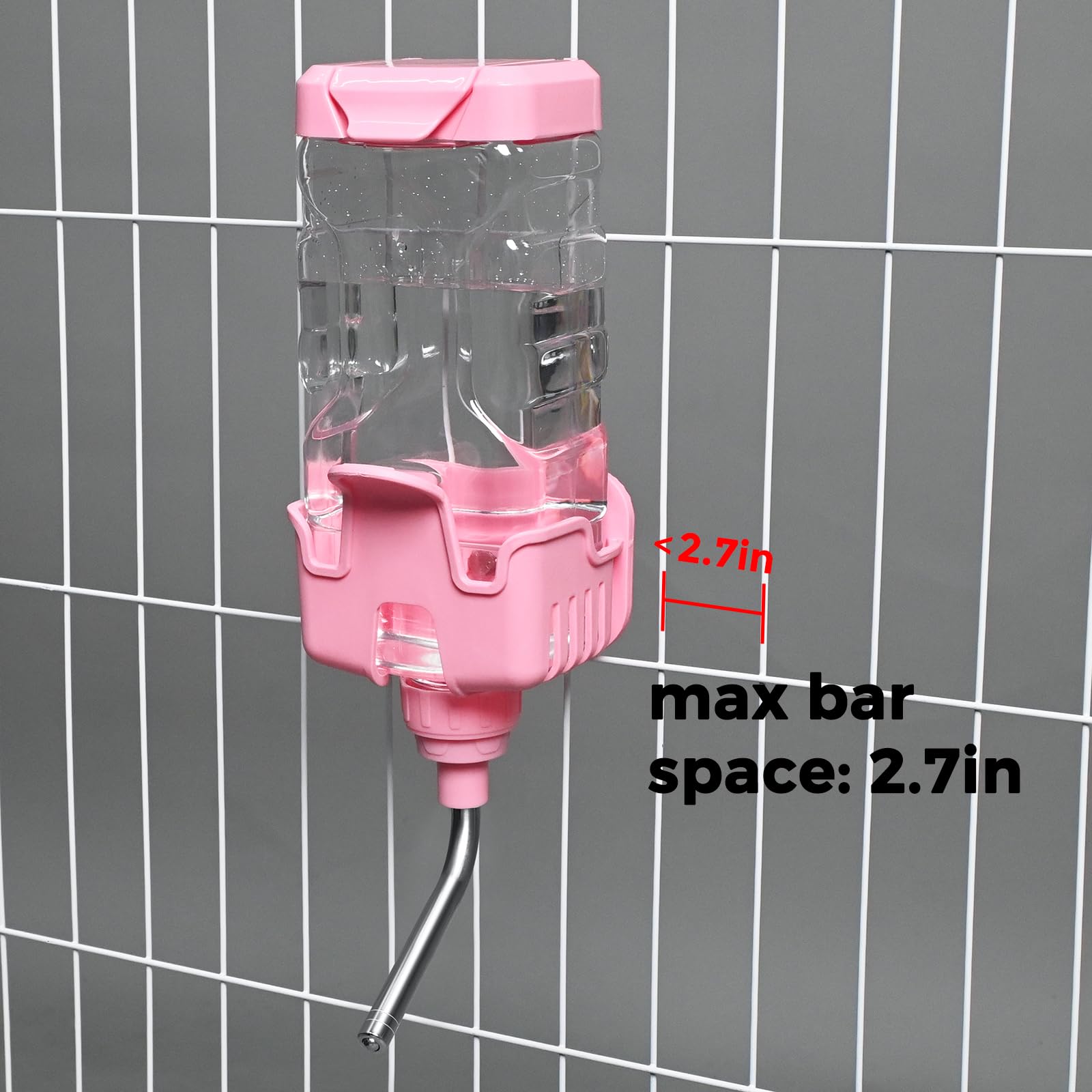 In-use with a rabbit, showing comfortable water access