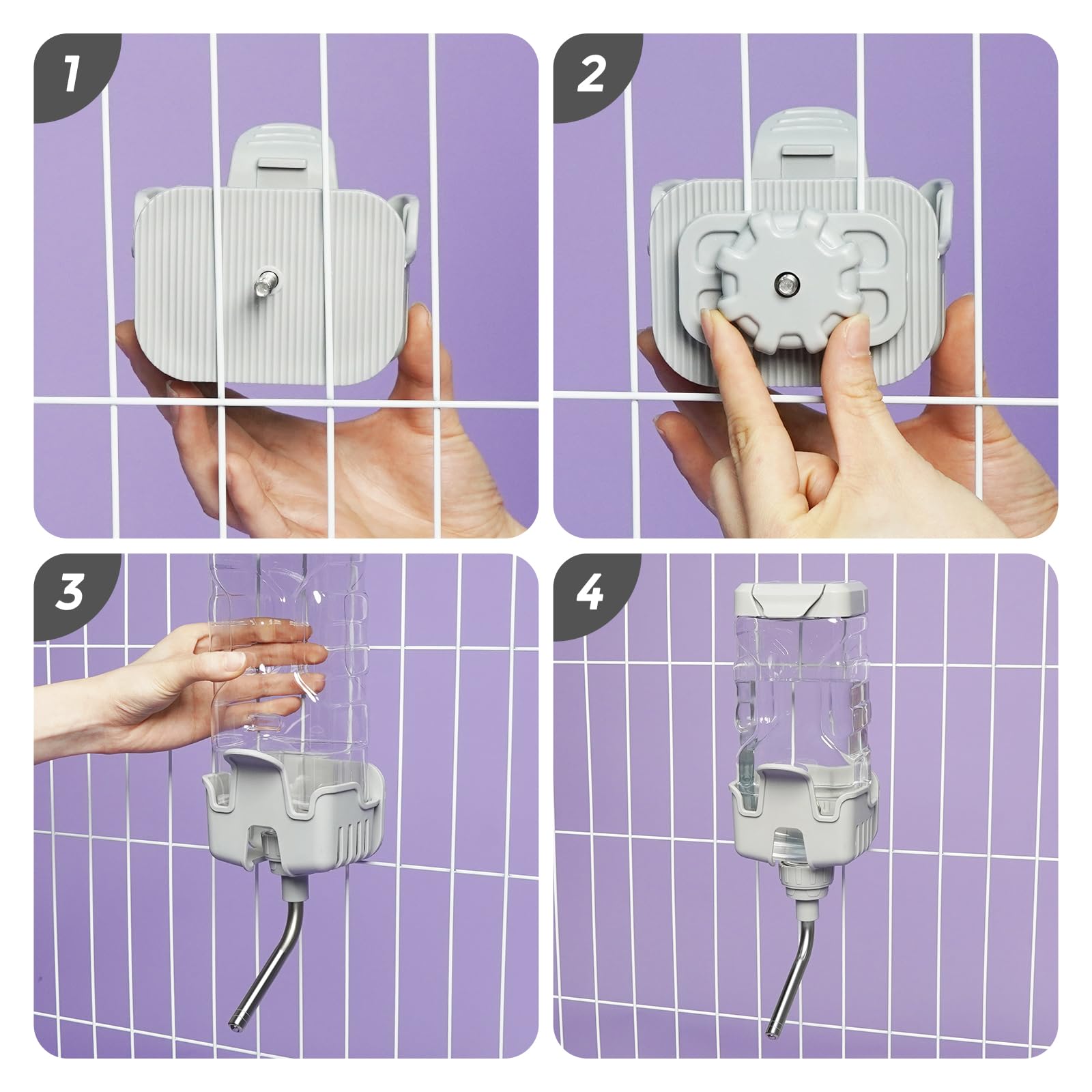 Vannon top-fill design, quick refills with minimal spills.