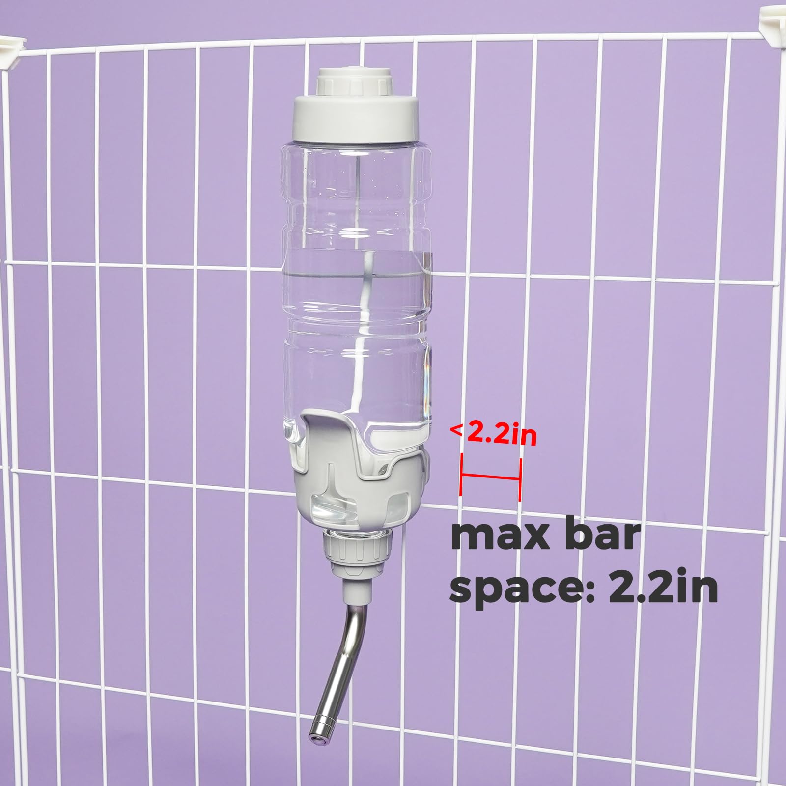 Vannon water dispenser double-splints design—enhanced crate stability