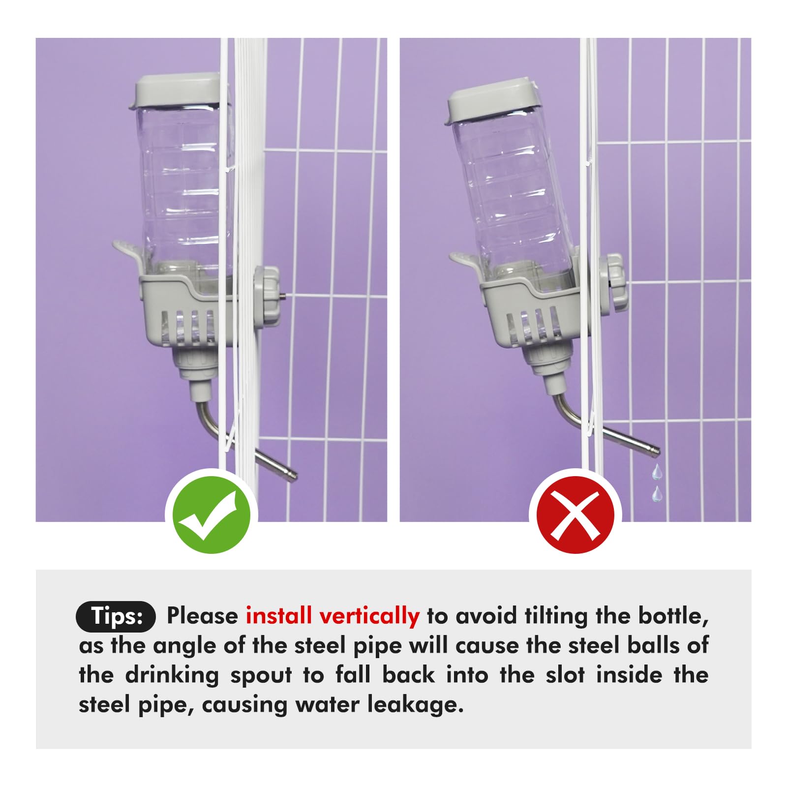 Vannon water dispenser nozzle 10mm, precise flow for small pets.