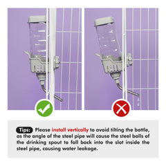 Vannon water dispenser nozzle 10mm, precise flow for small pets.