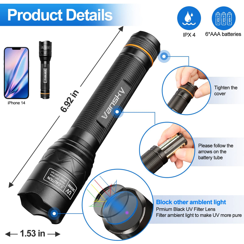 Vansky X7 Pro batteries included for immediate use