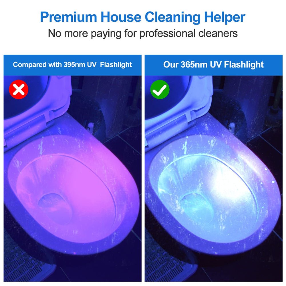Vansky X7 Pro detects urine stains in dark rooms for cleaner spaces