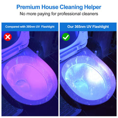 Vansky X7 Pro detects urine stains in dark rooms for cleaner spaces